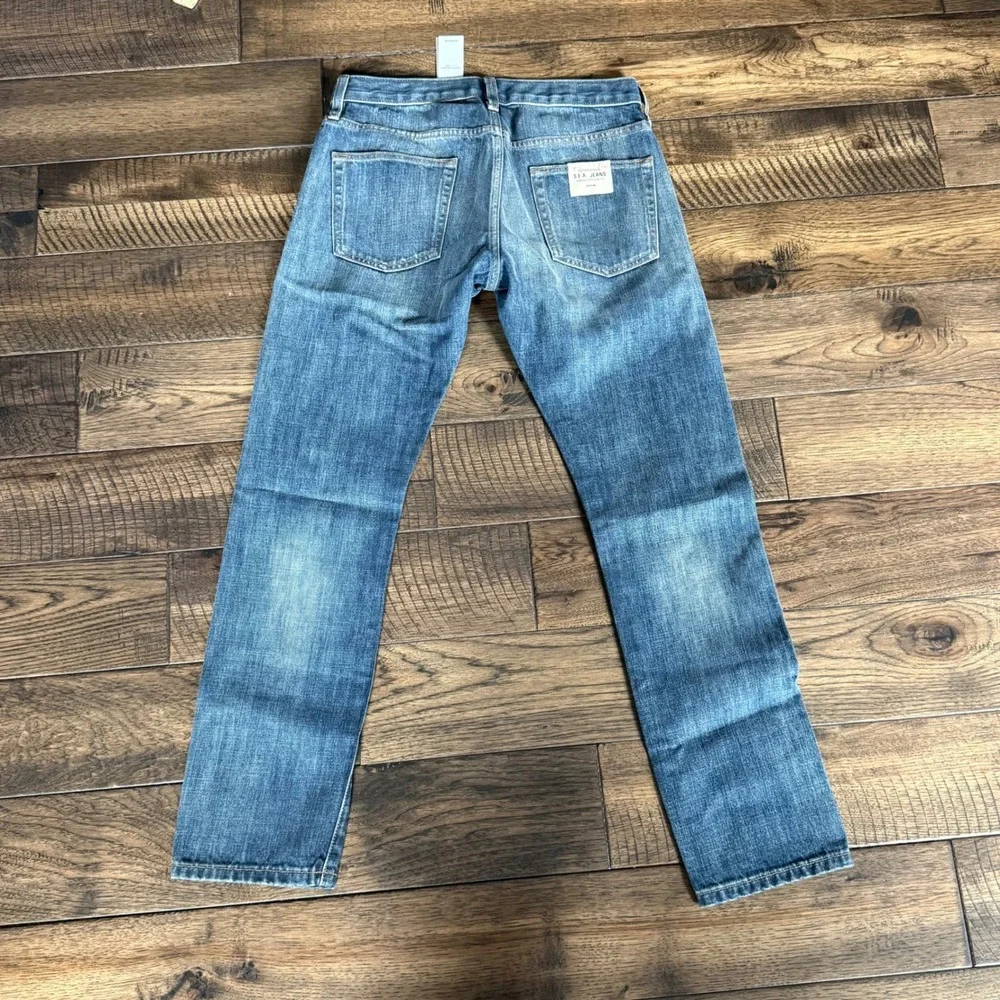 Outerknown S.E.A. Jeans Mens 29x30 Ambassador Slim Fit Organic Cotton Blue Denim